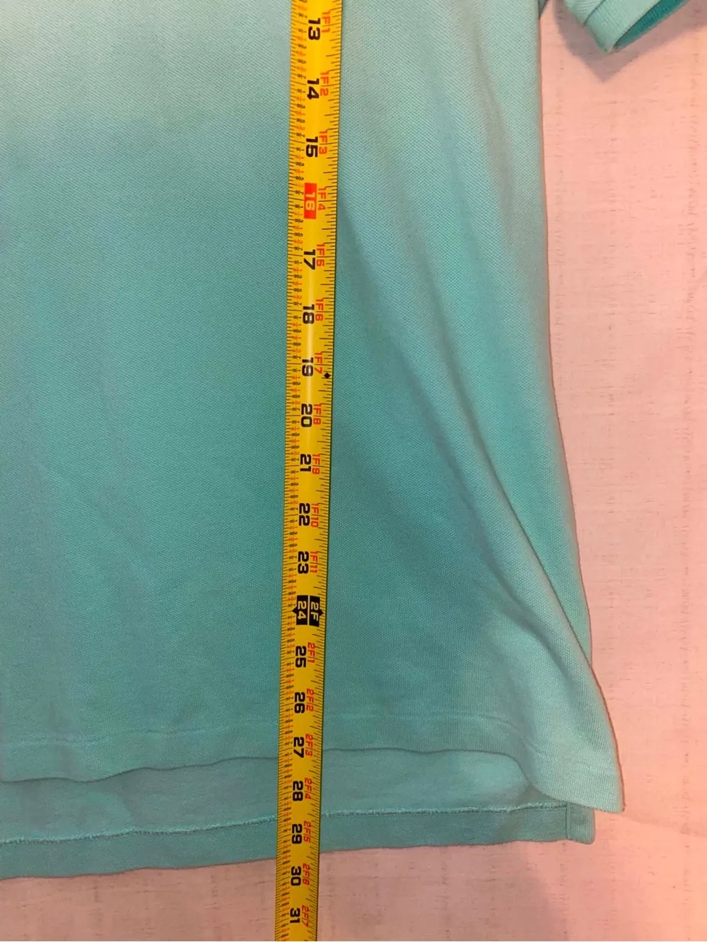 Polo by Ralph Lauren Men’s Aqua/Turquoise Short Sleeve Polo M